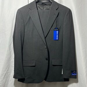 Nautica Men's Charcoal Suit Blazer & Pants